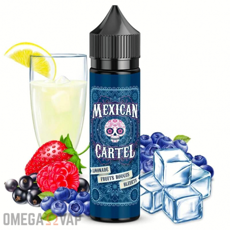 Limonade fruits rouges bleuets 50ml - Mexican Cartel